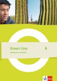 Englisch / Green Line 4: Workbook mit Mediensammlung Klasse 8 (Ausgabe ab 2021)