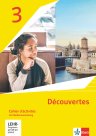 Découvertes 3: Cahier d'activités mit Mediensammlung 3. Lernjahr